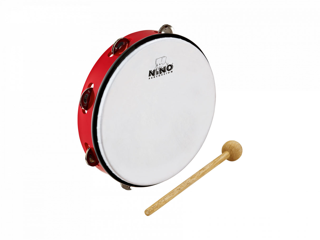 MEINL NINO24R 10inch  ABS Tambourine Red