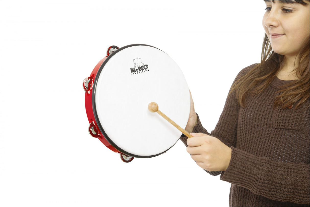 MEINL NINO24R 10inch  ABS Tambourine Red