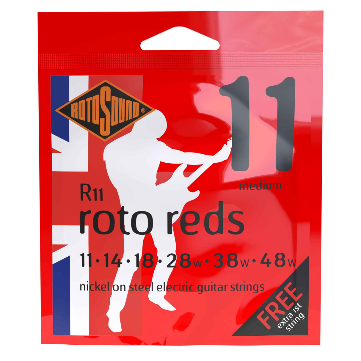 Rotosound R11 Roto Reds | 11-48