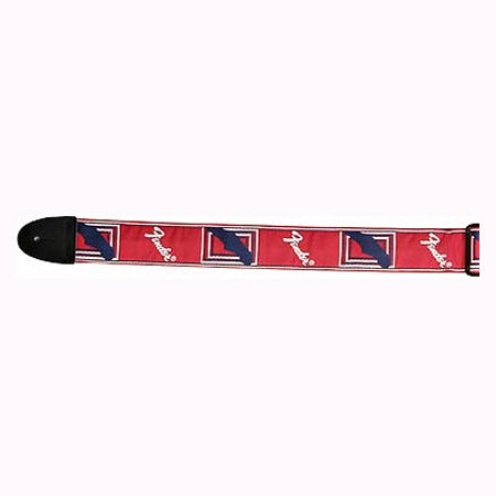 Fender Red White Blue Mono Strap diržas gitarai