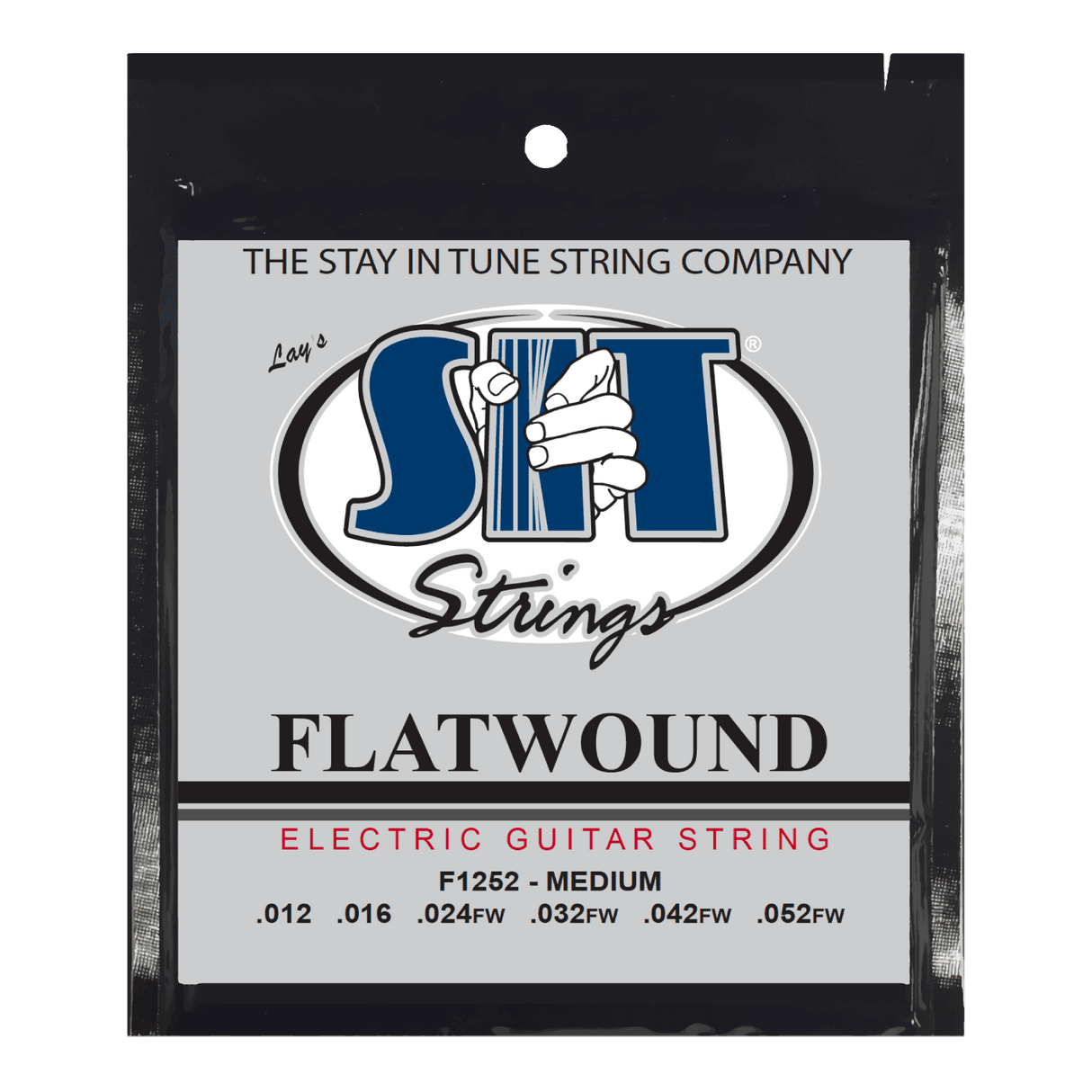 SIT F-1252 Medium Flat Wound Electric Guitar Strings