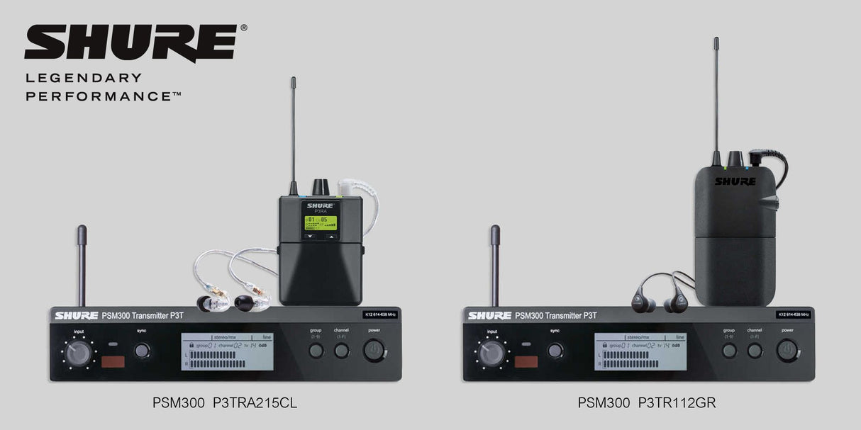 Shure PSM300 P3TERA215CL-K3E