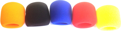 Gewa Microphone Windbreak Multi-Colour 5-Pack 946.630 (small)