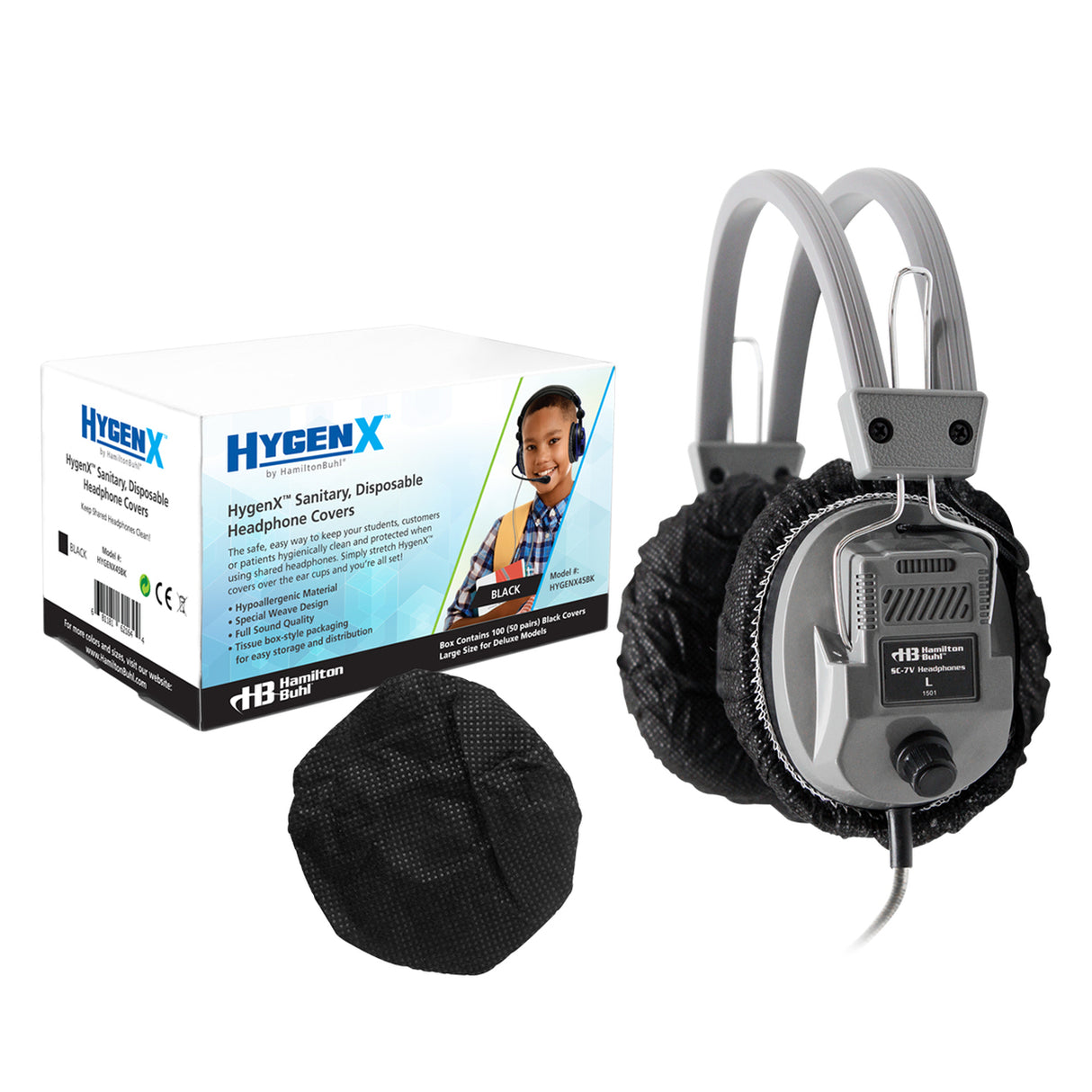 HamiltonBuhl Hygenx45 EarCup BL