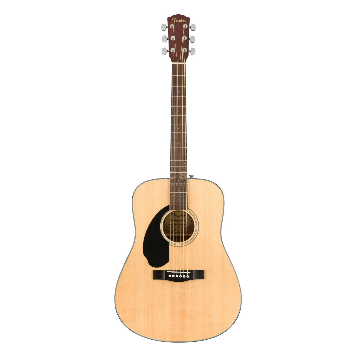 Fender CD-60S LH NAT Solid Top Left Hand Acoustic Guitar
