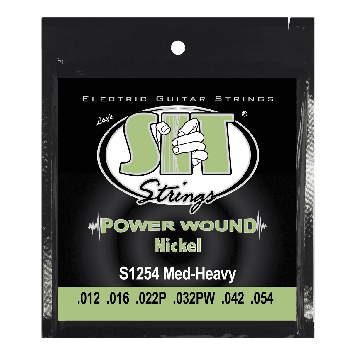 SIT S-1254 Med-Heavy Power Wound Nickel Electric Guitar Strings