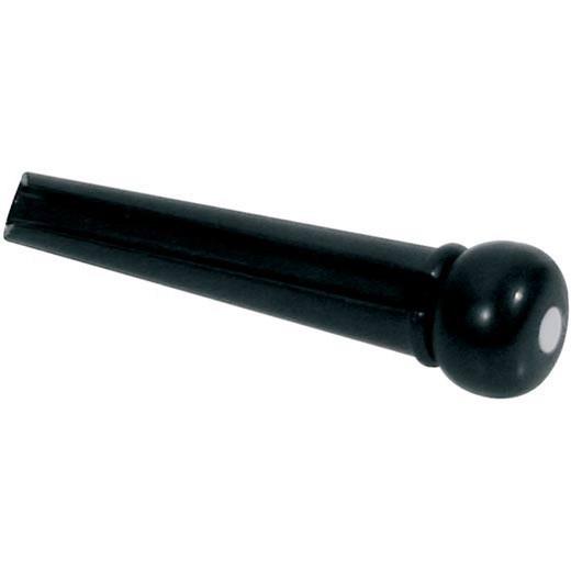 Gewa 555.004 Bridge pin black with dot stygos laikiklis vienetas