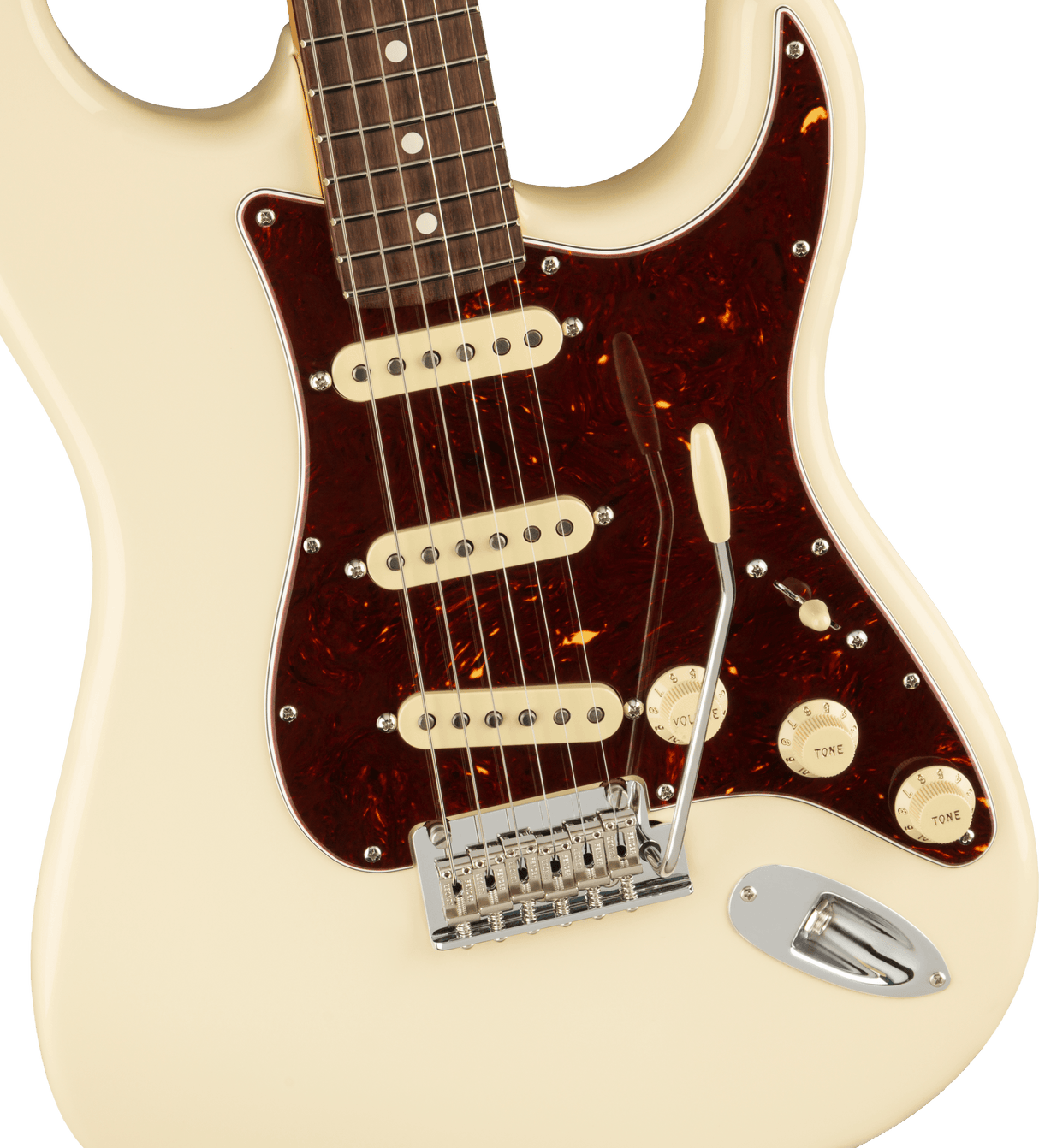 Fender American Pro II Stratocaster RW OWT elektrinė gitara