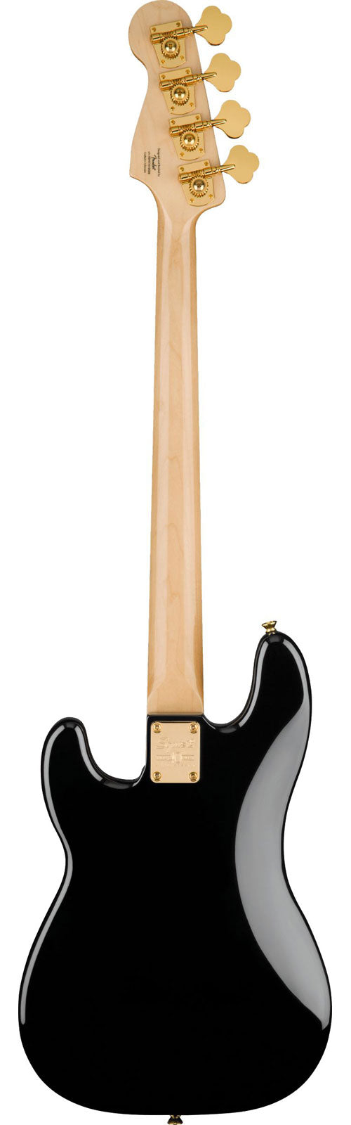 Squier 40th Anniversary P-Bass LRL Gold Edition GPG BLK elektrinė bosinė gitara