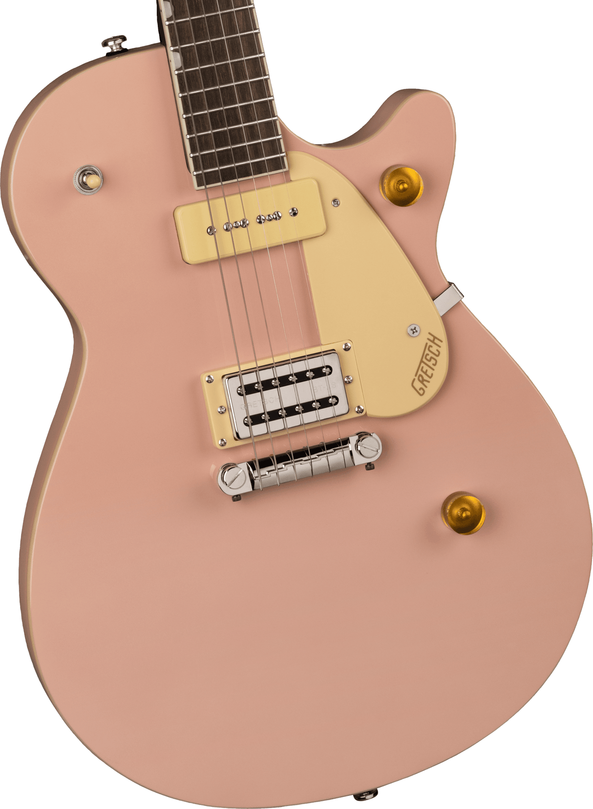 Gretsch G2215-P90 STREAMLINER JUNIOR JET CLUB LAUREL FINGERBOARD Shell Pink elektrinė gitara