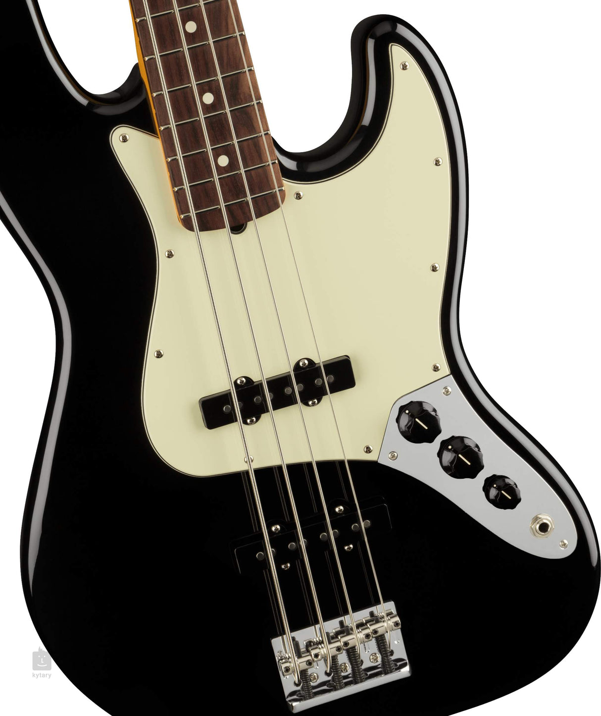 Fender American Pro II Jazz Bass RW BLK bosinė gitara