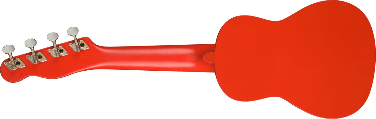 Fender Venice Soprano Ukulele Fiesta Red FSR ukulėlė