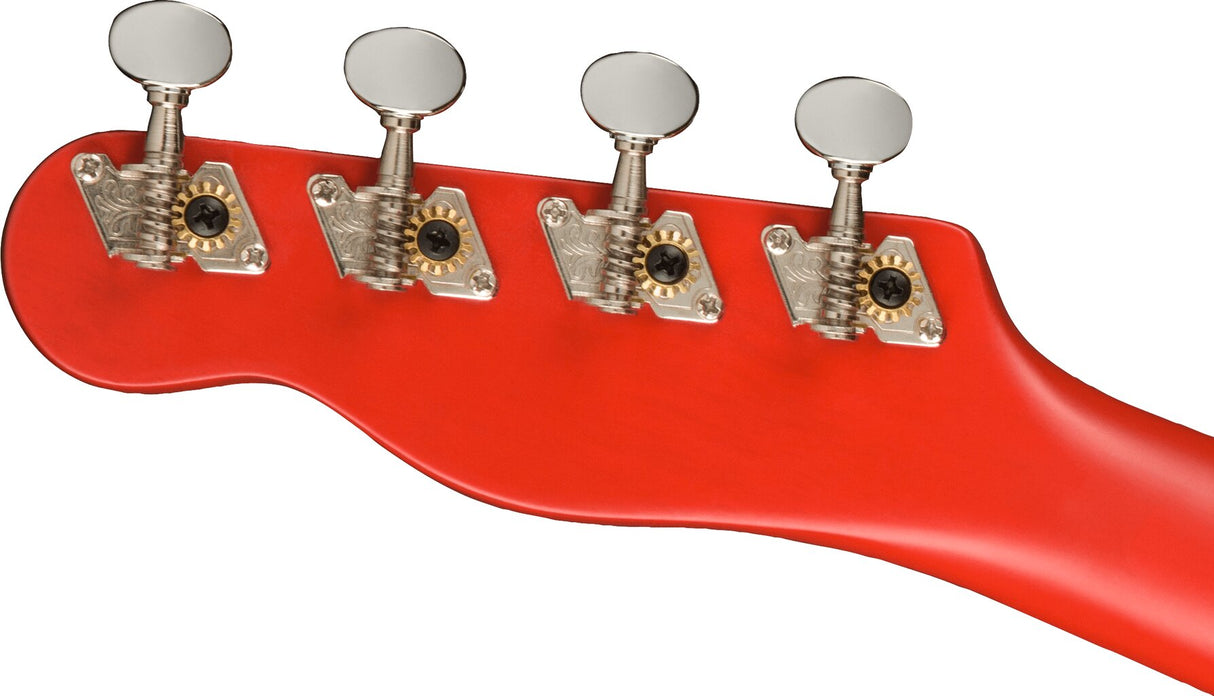 Fender Venice Soprano Ukulele Fiesta Red FSR ukulėlė