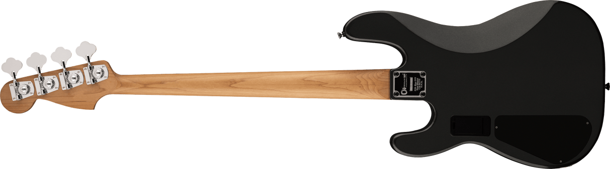 Charvel Pro-Mod San Dimas Bass PJ IV V Caramelized Maple Fingerboard Metallic Black