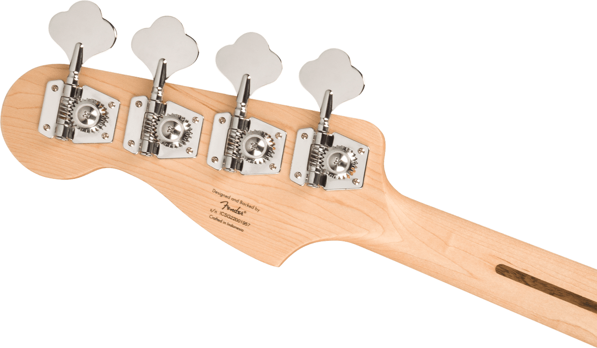 Squier Sonic P Bass LRL WPG BLK bosinė gitara