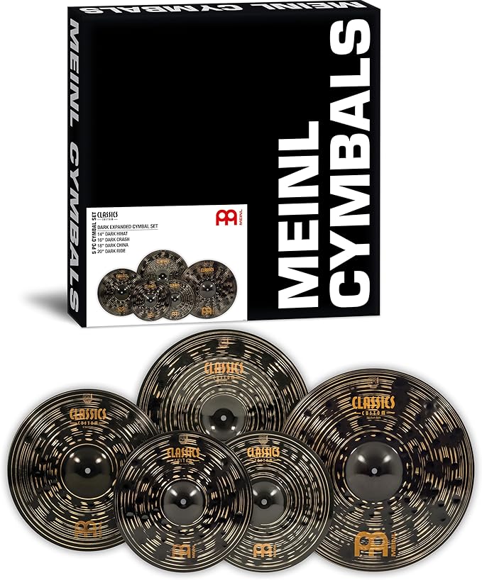 Meinl CCD-CS1 Classic Custom Dark Expanded Cymbal Set lėkščių komplektas