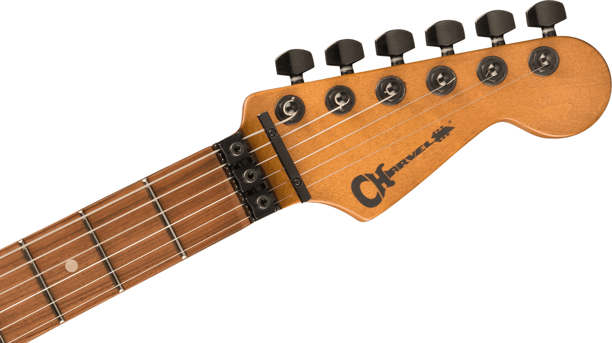 Charvel Pro Mod Relic San Dimas 1 HH FR PF Weathered Orange elektrinė gitara