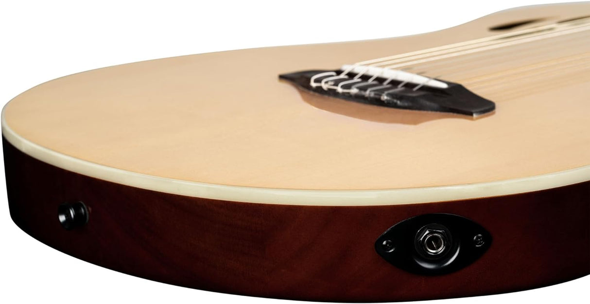 Ortega TourPlayer RTPSTD-NAT vientoso korpuso klasikinė gitara su įgarsinimu