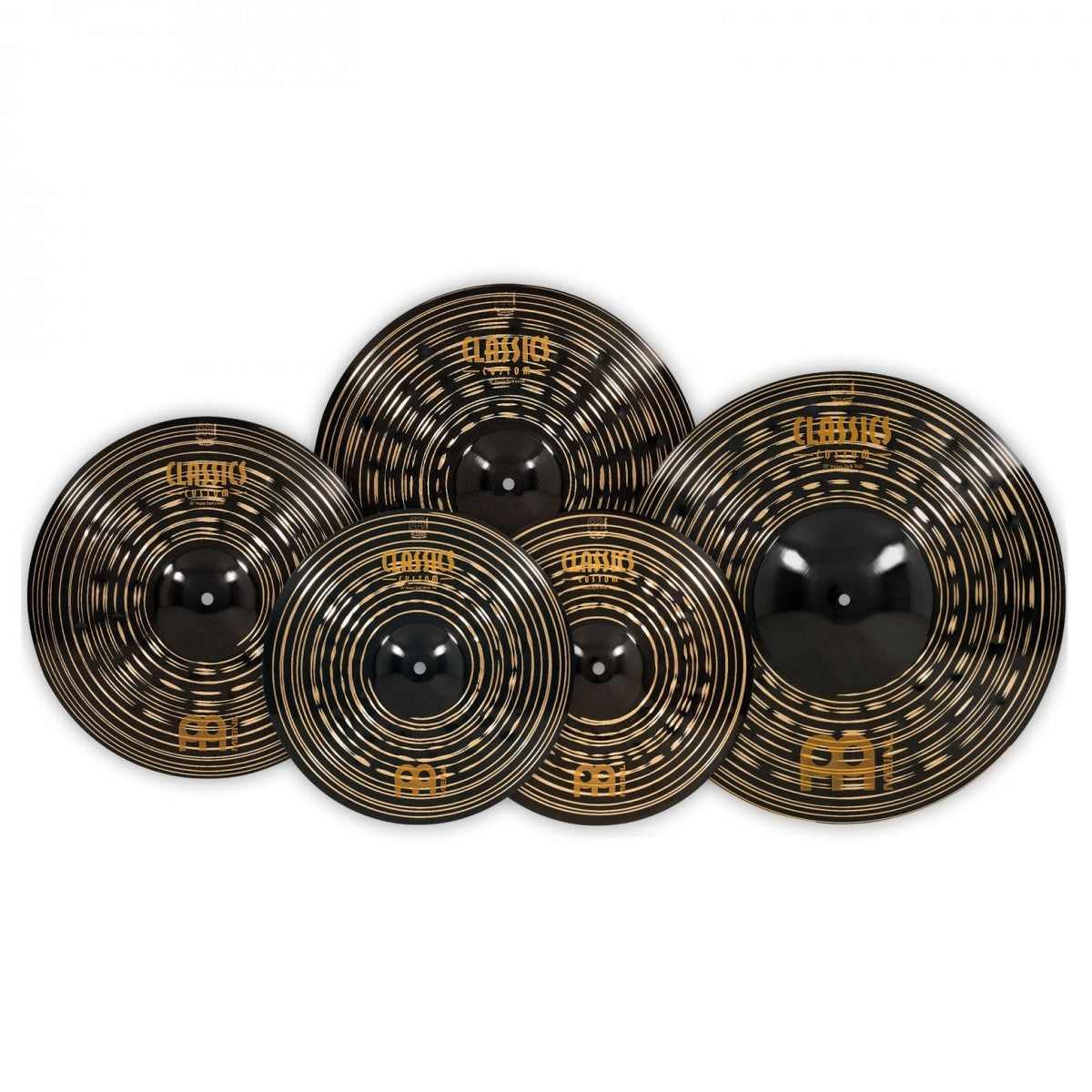Meinl CCD-CS4 Classics Custom Dark Heavy cymbal set lėkščių komplektas