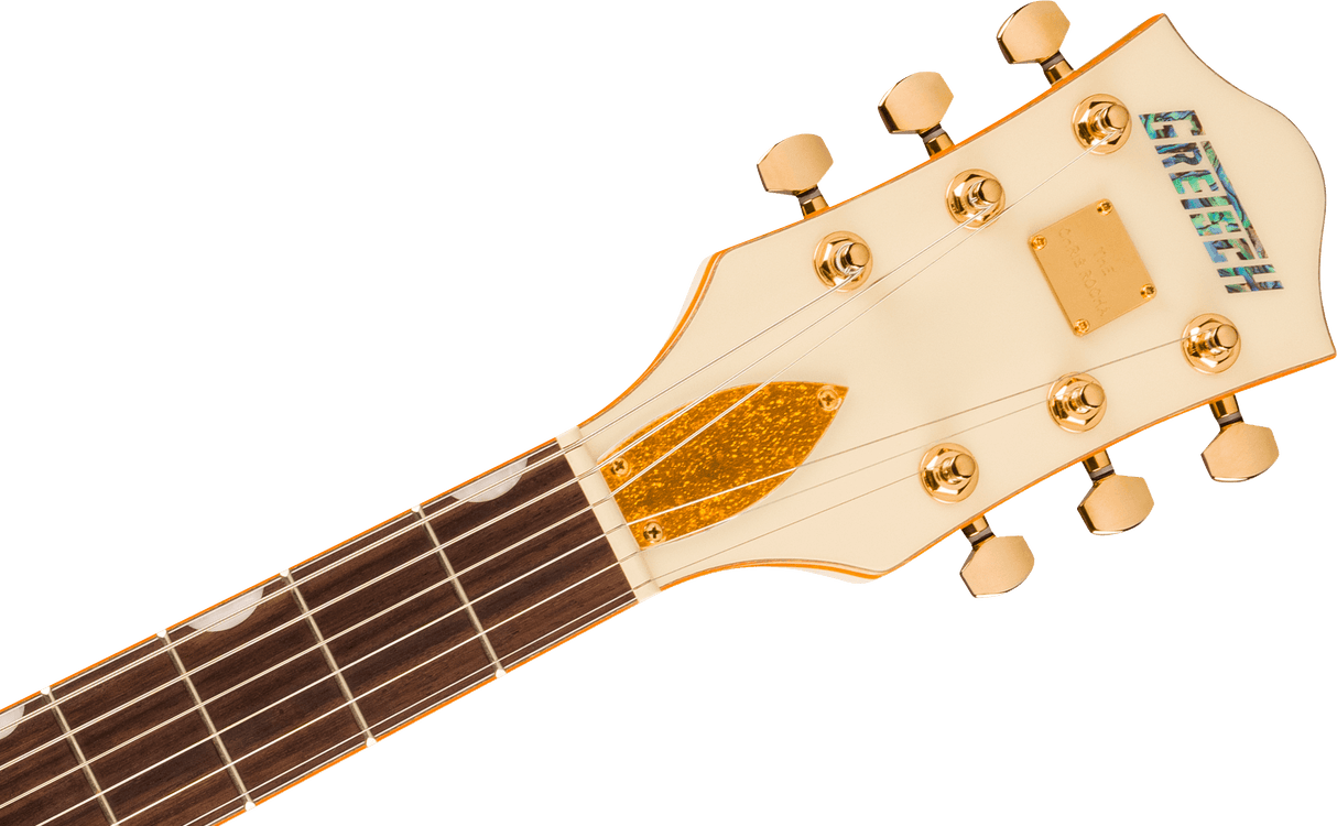 Gretsch Electromatic Chris Rocha Broadkaster Jr. Center Block Rosewood Fingerboard Vintage White e