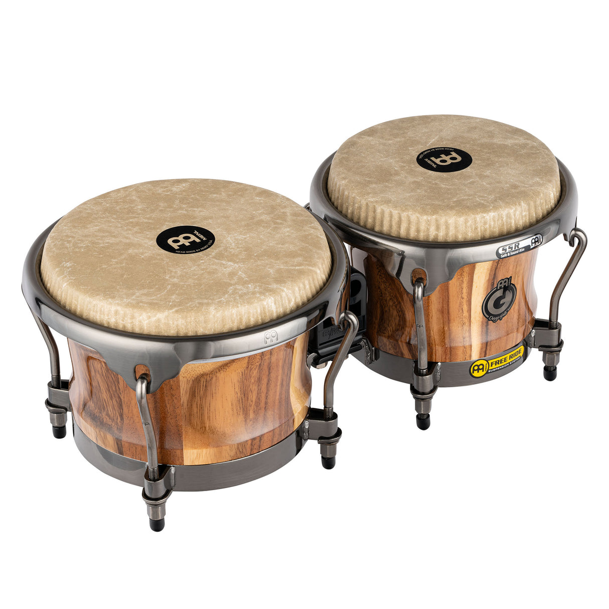 MEINL DGR400CW REMO HEADED DIEGO GALE CHAMCHURI WOOD BONGOS bongai