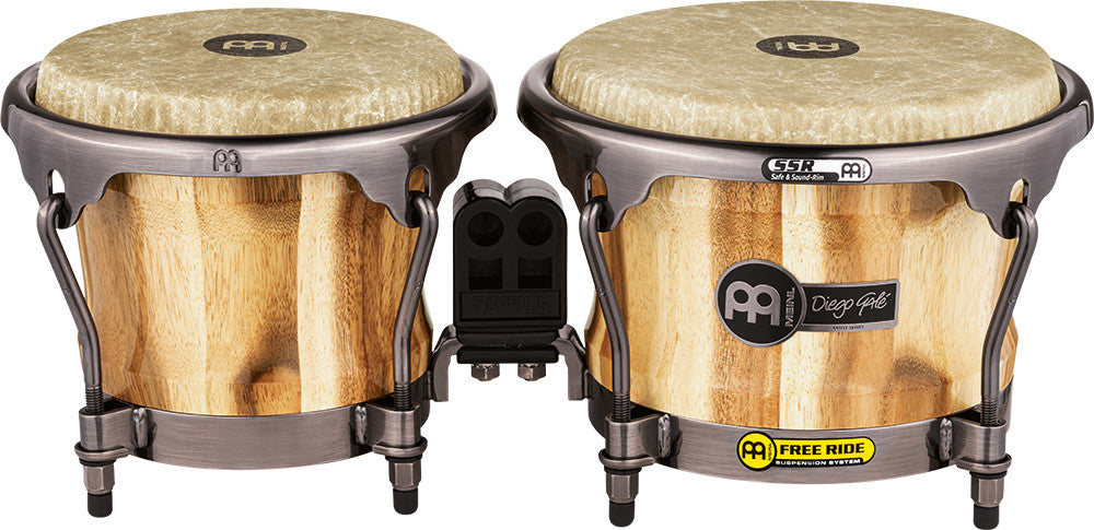 MEINL DGR400CW REMO HEADED DIEGO GALE CHAMCHURI WOOD BONGOS bongai