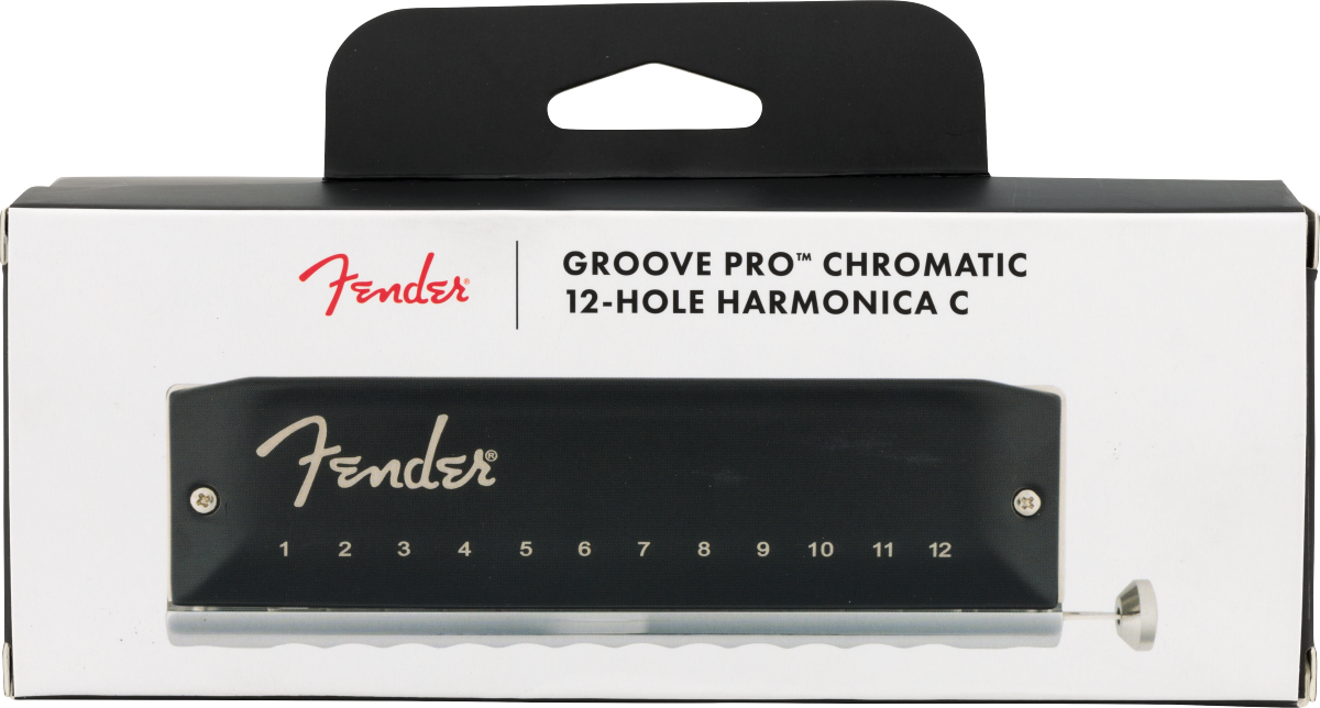 Fender Groove Pro Chromatic 12-Hole Harmonica Key of C lūpinė armonikėlė