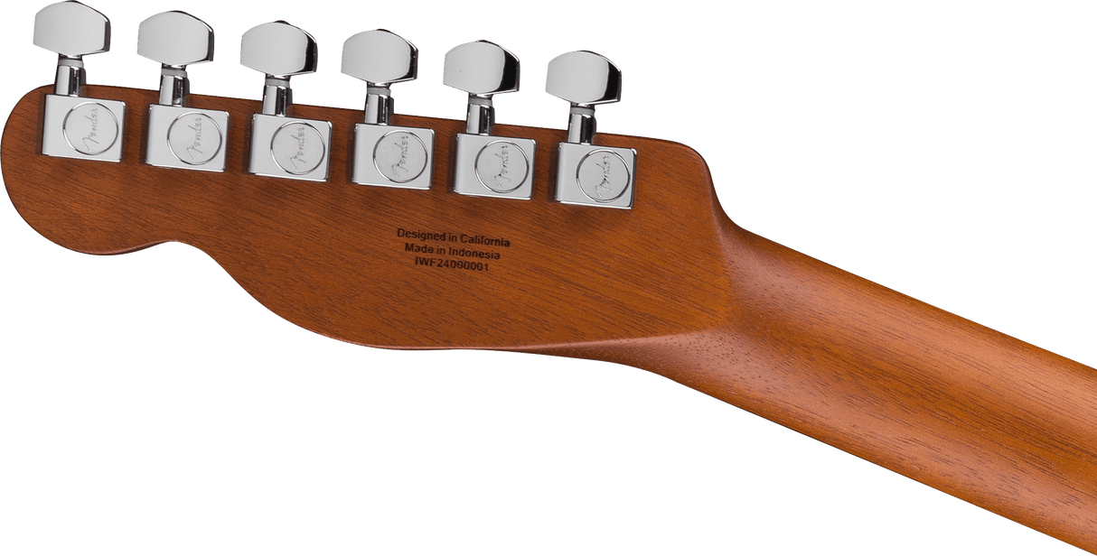 Fender Acoustasonic Standard Telecaster Black elektro-akustinė gitara