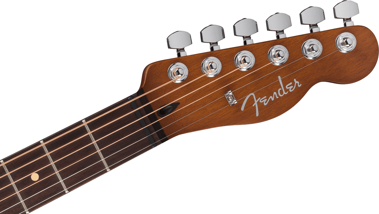 Fender Acoustasonic Standard Telecaster Black elektro-akustinė gitara