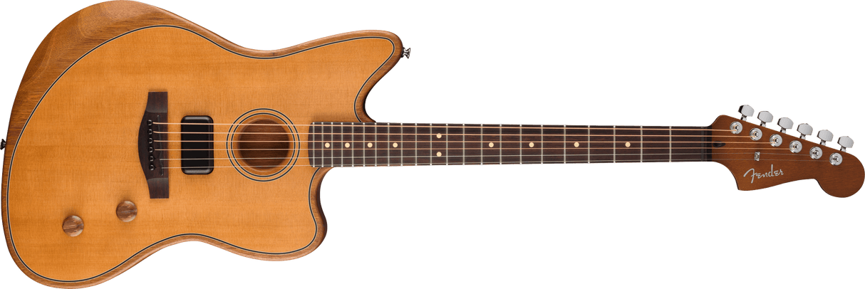 Fender Acoustasonic Standard Jazzmaster AGN elektro-akustinė gitara