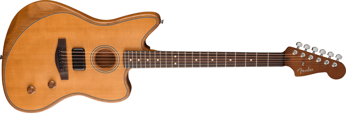 Fender Acoustasonic Standard Jazzmaster AGN elektro-akustinė gitara