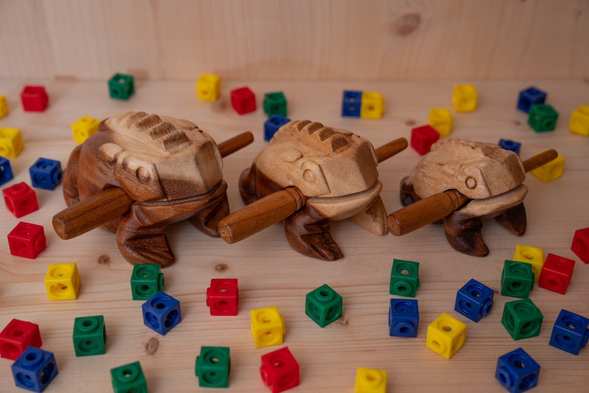 MEINL NINO514NT Wood Frog Güiro Medium