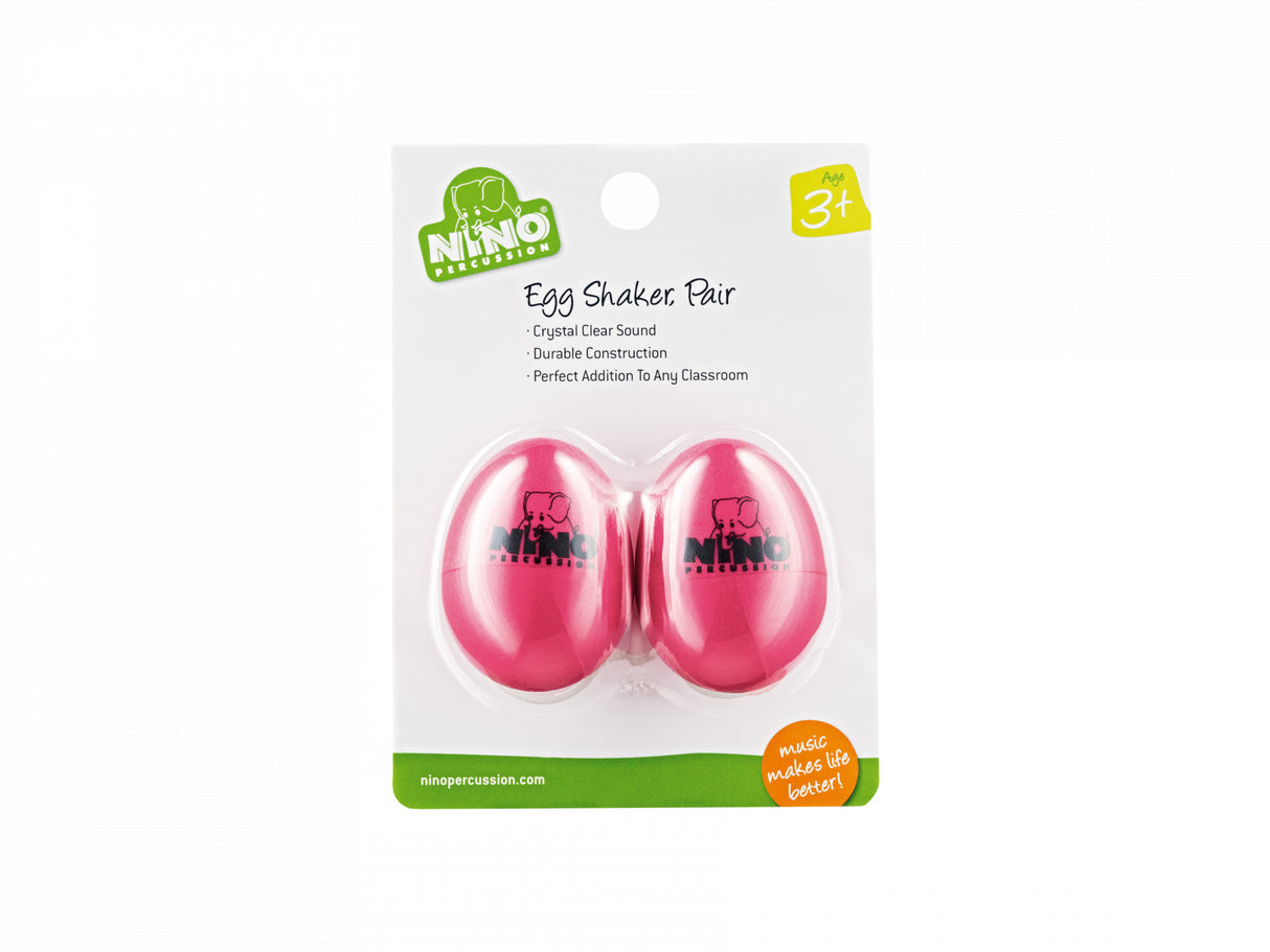 MEINL NINO540SP-2 EGG Shaker Pair Strawberry Pink