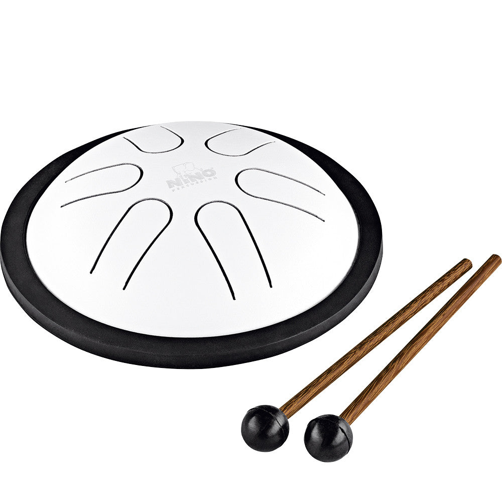 MEINL NINO980WH Percussion Mini Melody Steel Tongue Drum - 6 būgnas