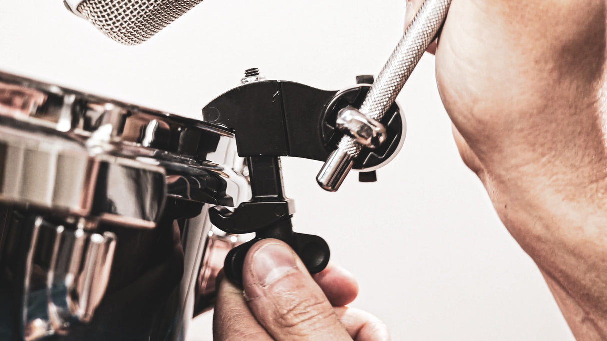 MEINL MPMDS Percussion Microphone Clamp Drum Set - Bundle perkusijos laikiklių rinkinys