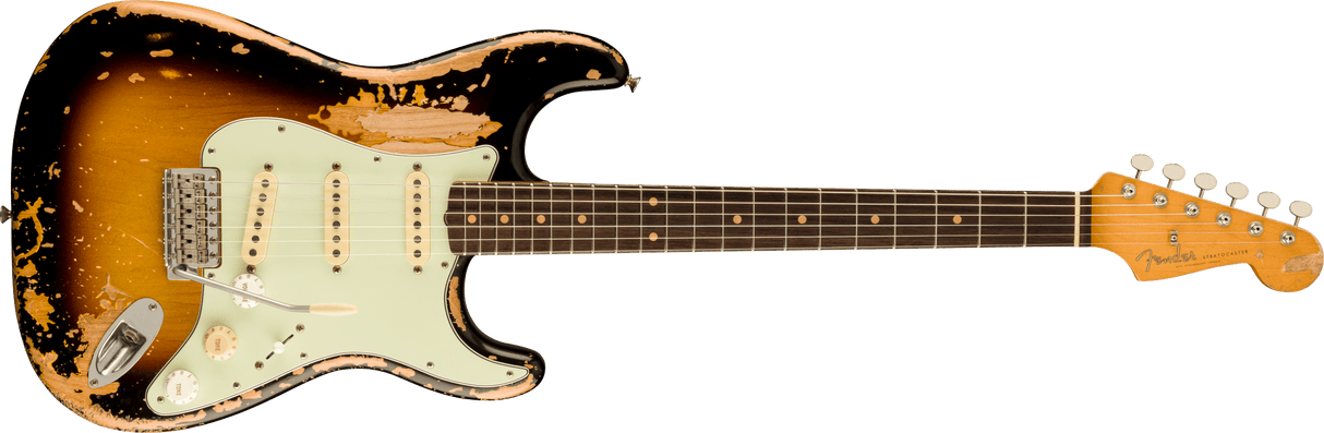 Fender Mike McCready Stratocaster Rosewood Fingerboard 3-Color Sunburst elektrinė gitara