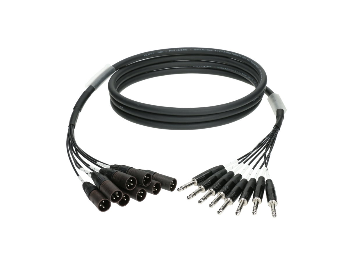 Klotz S08MPA03 daugiagyslis kabelis