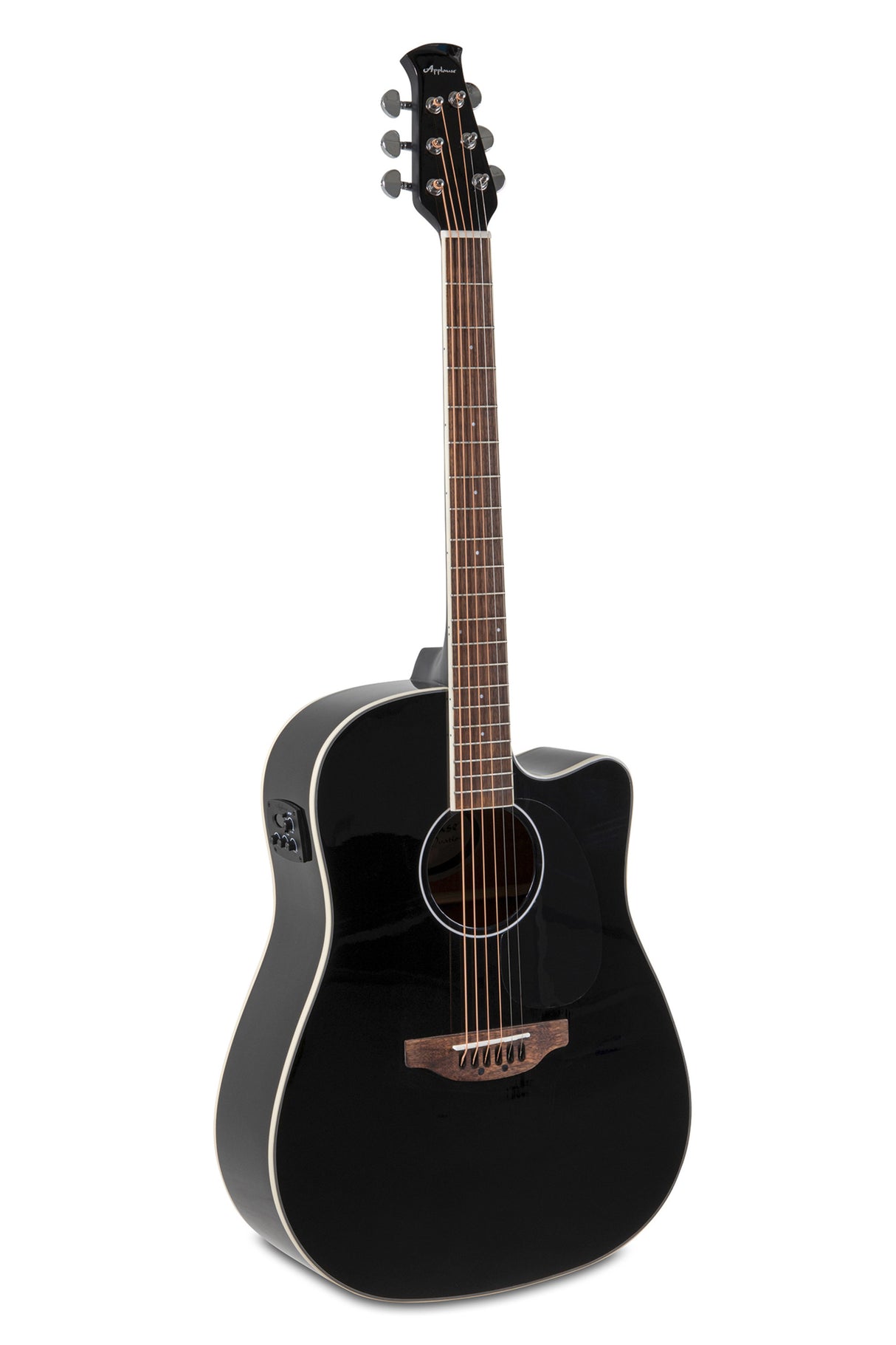 Applause E-Acoustic Guitar Wood Classics AED96-5HG Black Gloss