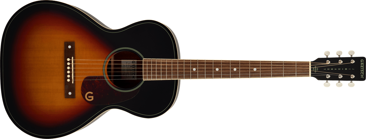 Gretsch Jim Dandy Concert LTD Solid Top Walnut Fingerboard Heritage Burst Acoustic Guitar