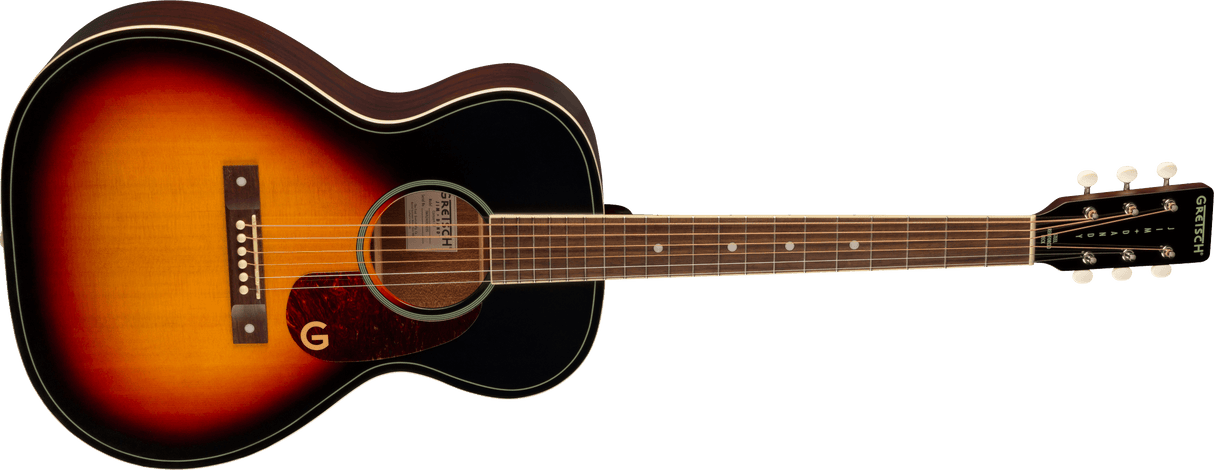 Gretsch Jim Dandy Concert LTD Solid Top Walnut Fingerboard Heritage Burst Acoustic Guitar