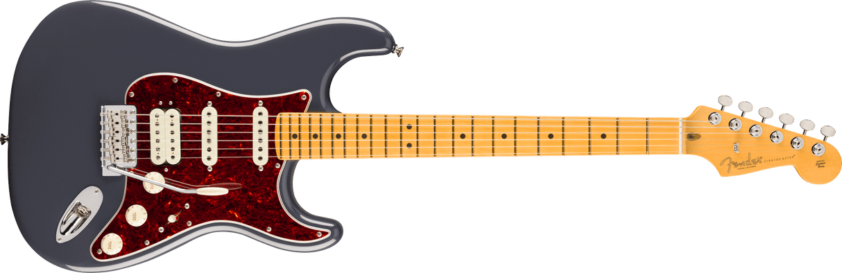 Fender American Professional Classic Stratocaster HSS Maple Fingerboard Faded Black elektrinė gitara