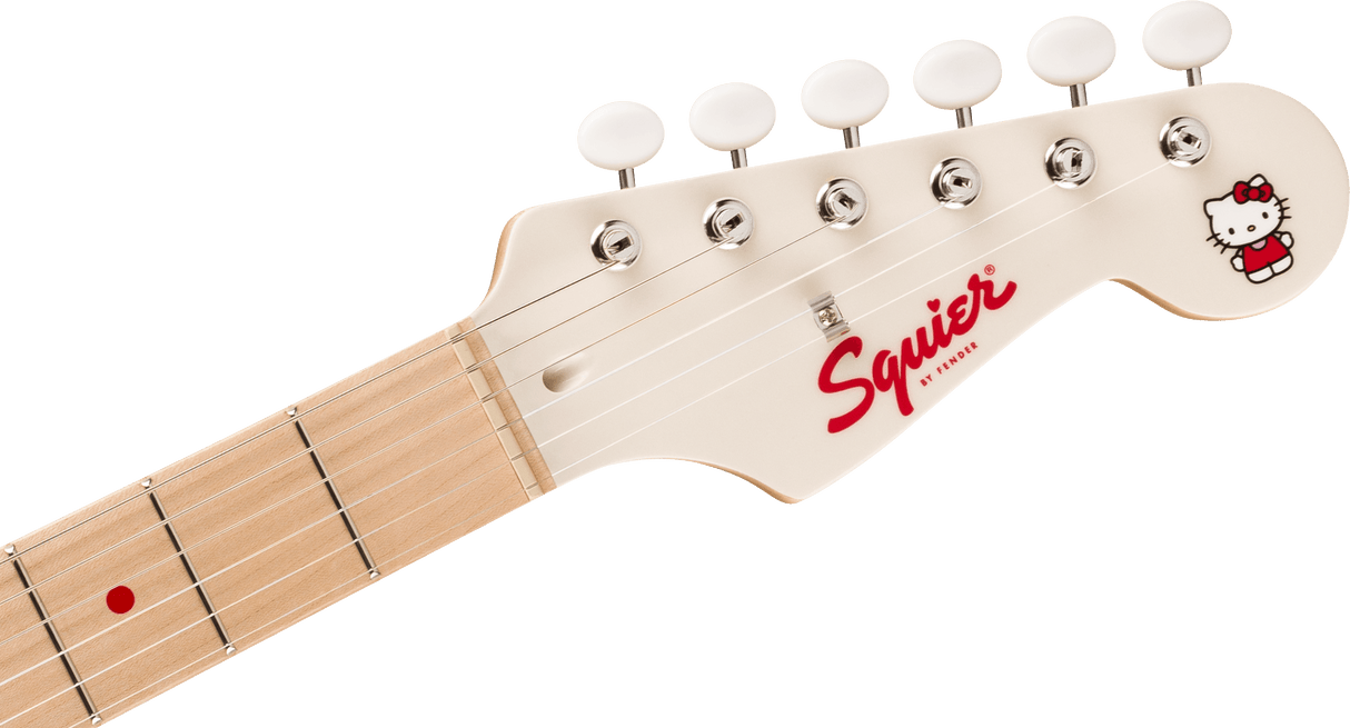 Squier Hello Kitty Stratocaster MN WB WHT