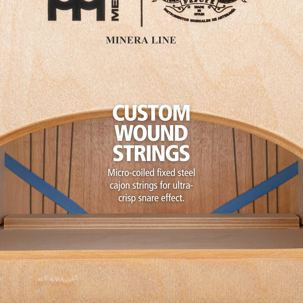 MEINL AE-MILBE Artisan Edition String Cajon Minera Line Brown Eucalyptus