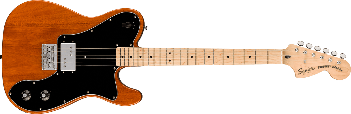 Squier Paranormal Esquire Deluxe MN Black Pickguard Mocha