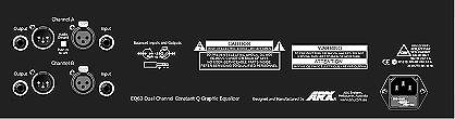 ARX EQ-260 ekvalaizeris