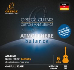 Ortega ATB44NM stygos klasikinei gitarai
