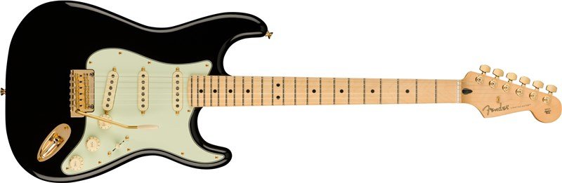 Fender DE PLAYER SERIES STRAT MN BLK elektrinė gitara