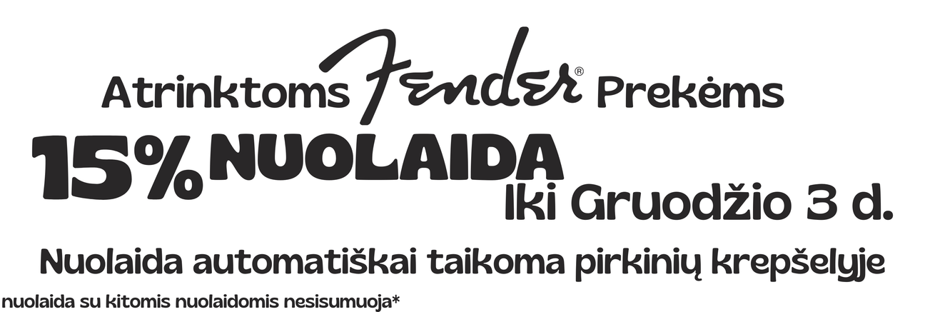 Fender Sale
