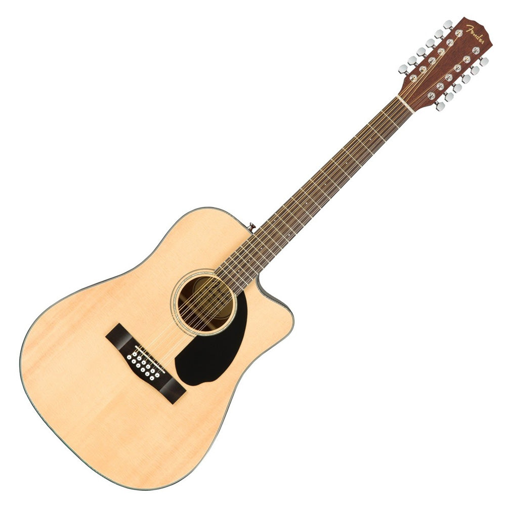 Fender CD-60SCE-12 Nat 12-stygė Electro-Acoustic Guitar