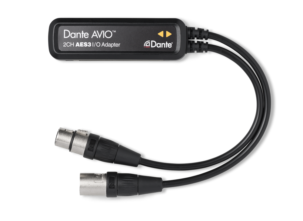 Dante Avio Racking Dante AVIO AES3 Adapter – Midiaudio